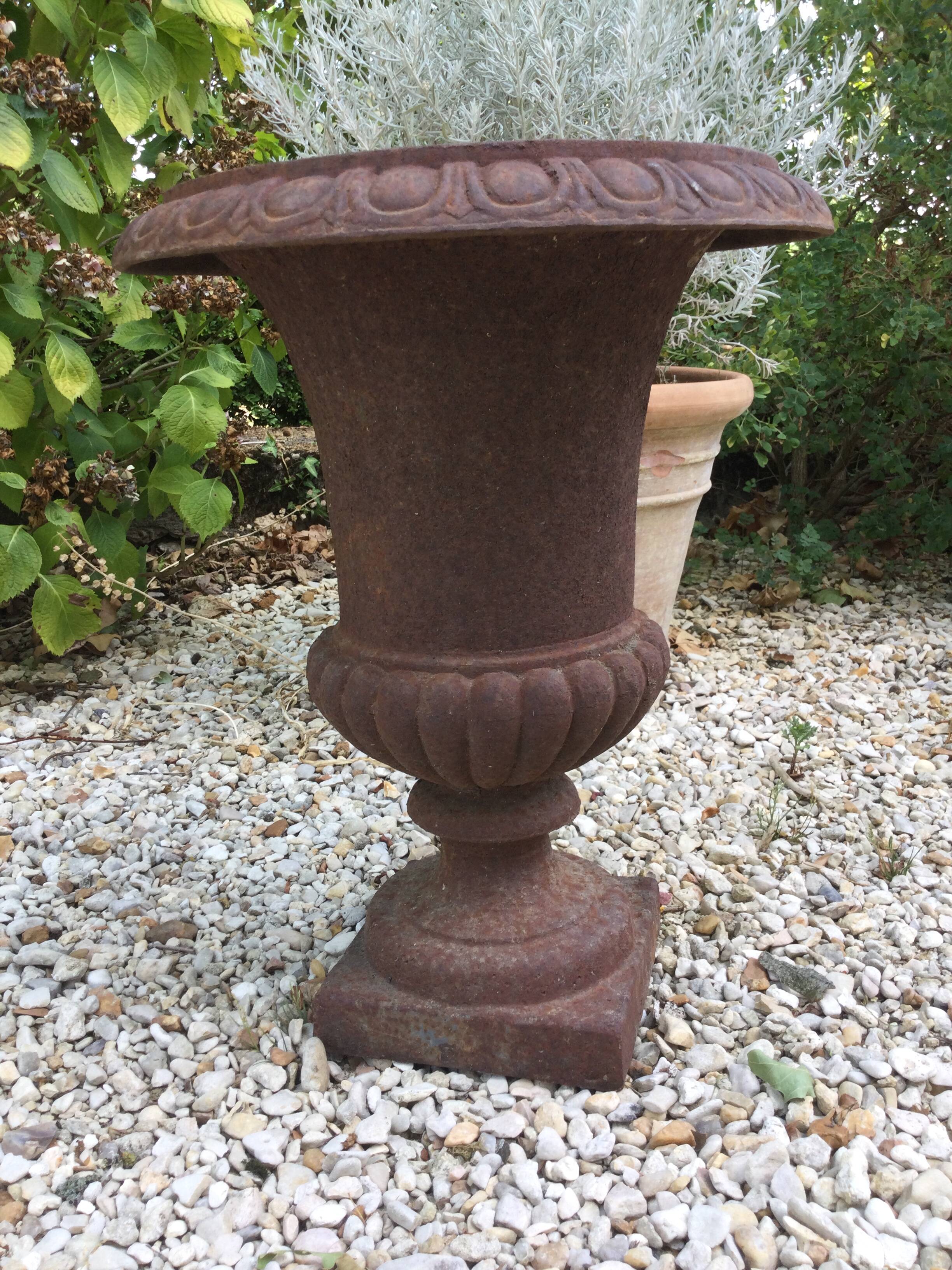 Medici vase in cast iron