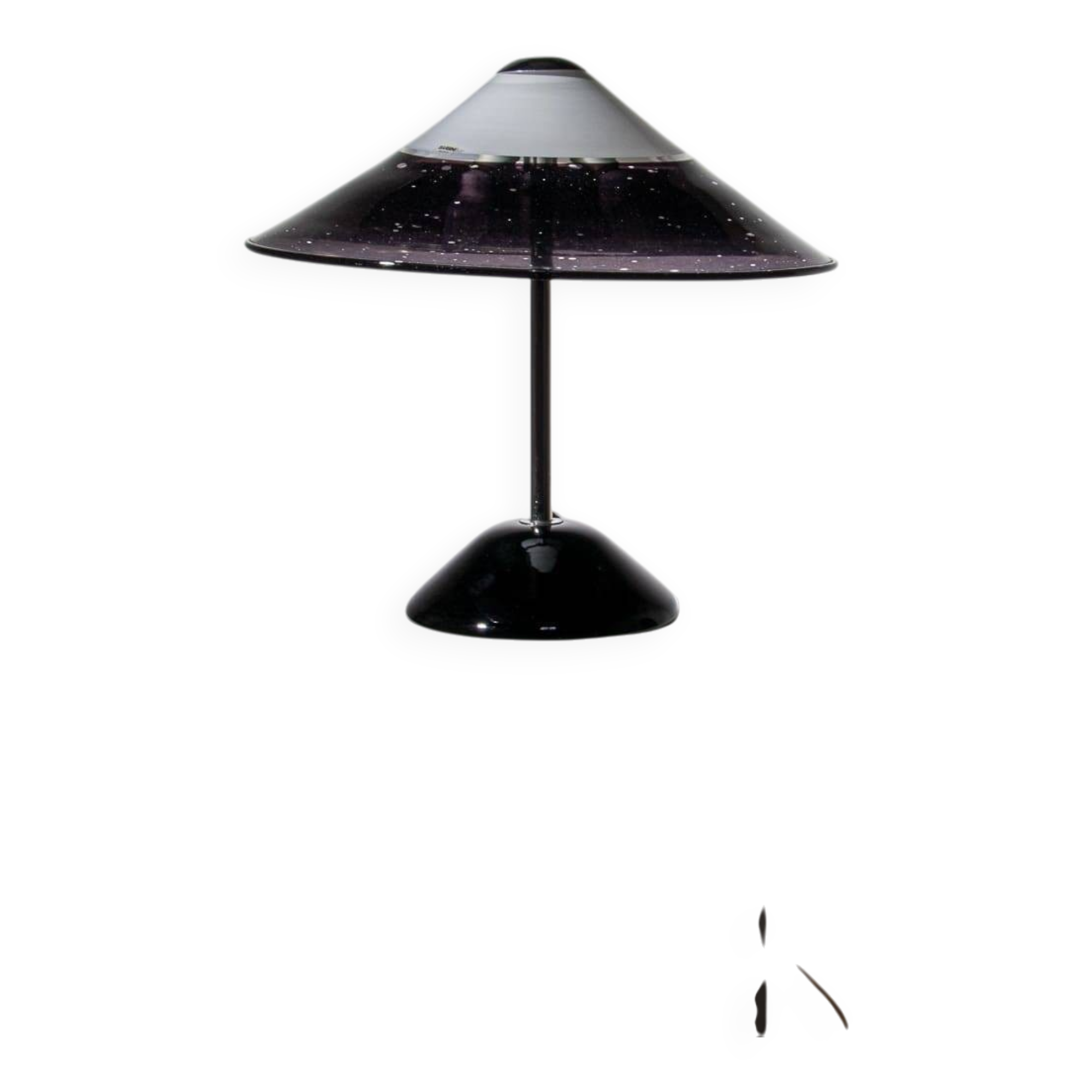 Afredo Barbini Murano glass table lamp circa 1980