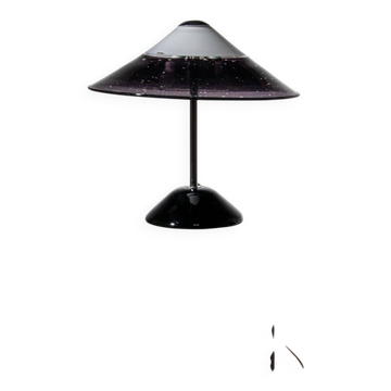 Lampe de table en verre de Murano Afredo Barbini vers 1980