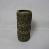 Vintage 70's green vase