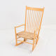 Rocking-chair J16 par Hans Wegner pour Fdb Møbler