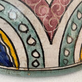 Morocco fez jatte with polychrome decoration xviii early xix restoration