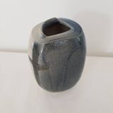 Vase en céramique design modern - Signé MB (Signature à identifier)