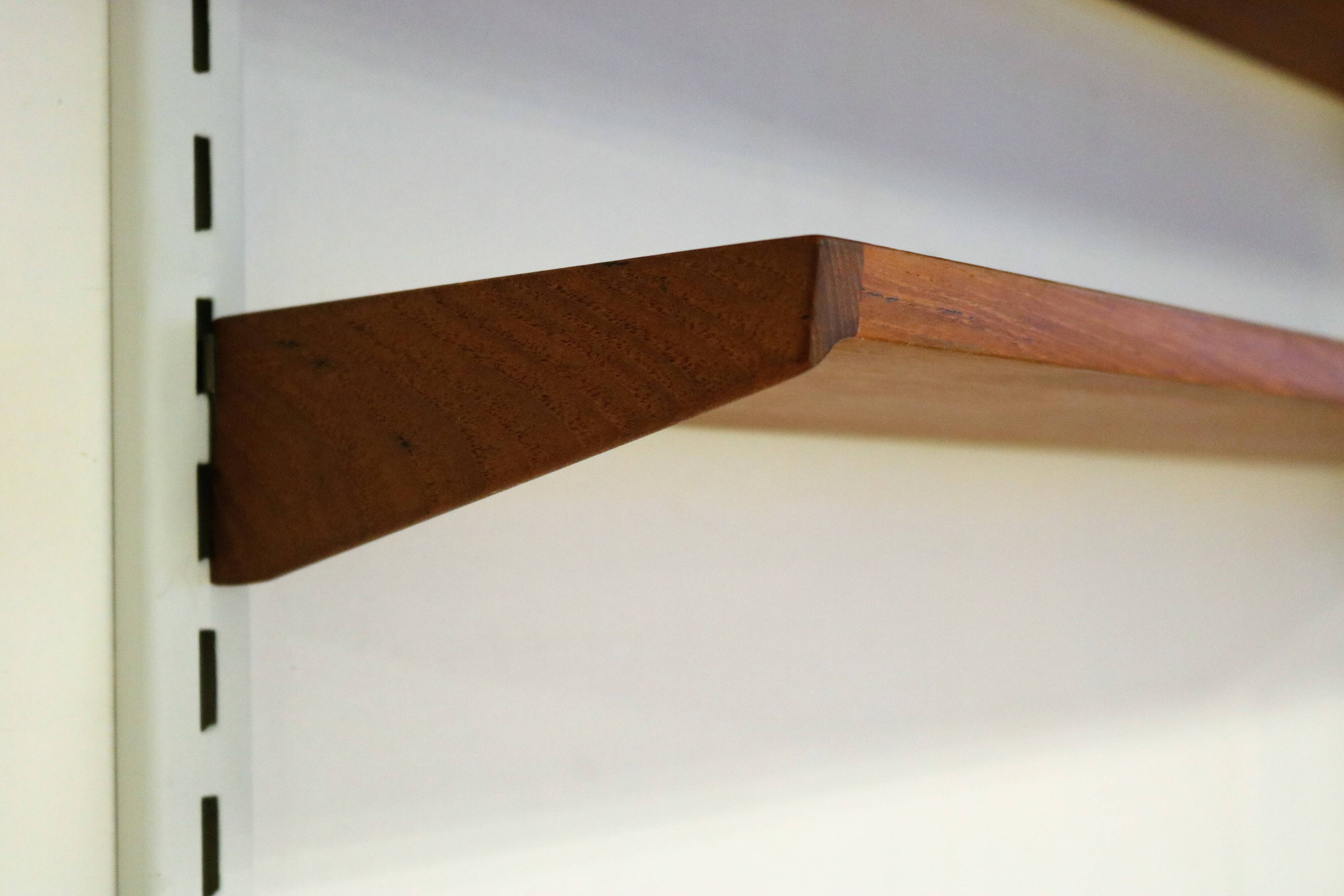 Vintage teak wall unit by Kai Kristiansen