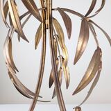 Gilded Metal Planter with Leaves Att. Hans Kögl , Germany, 1970s