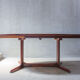 Danish oval rosewood dining table, 1960s