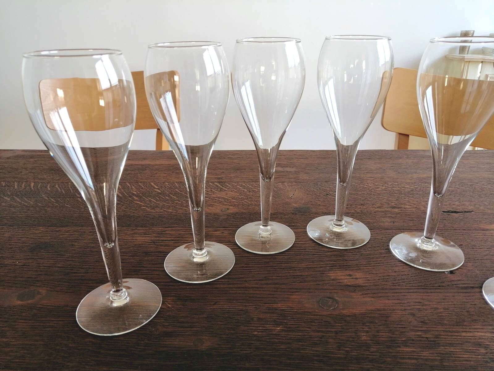 Set of 6 "Tulip" champagne glasses 25 cl