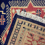 Tapis d'orient entièrement fait à la main "karachi" 191x127cm