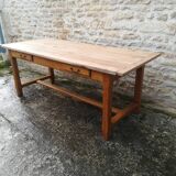 Oak farmhouse table