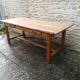 Oak farmhouse table