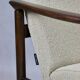 Beige boucle armchair , 1970s