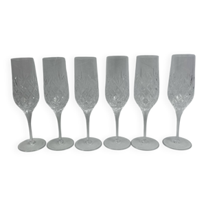 Coffret de 6 flûtes - champagne