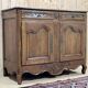Vendéen Louis XV buffet from the early 19th century in cherry and oak
