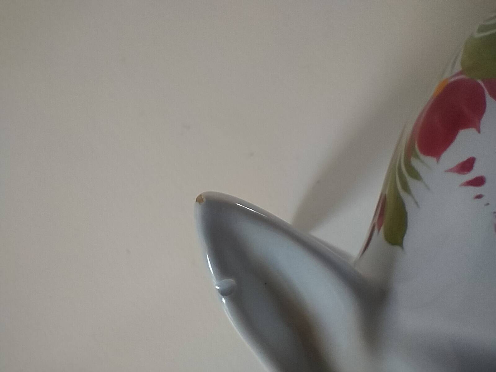 Rabbit earthenware hb henriot quimper