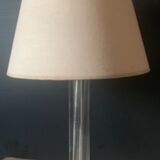 Art Deco lamp with glass base