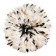 Juju Hat blanc moucheté 65 cm