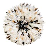 Juju Hat blanc moucheté 65 cm