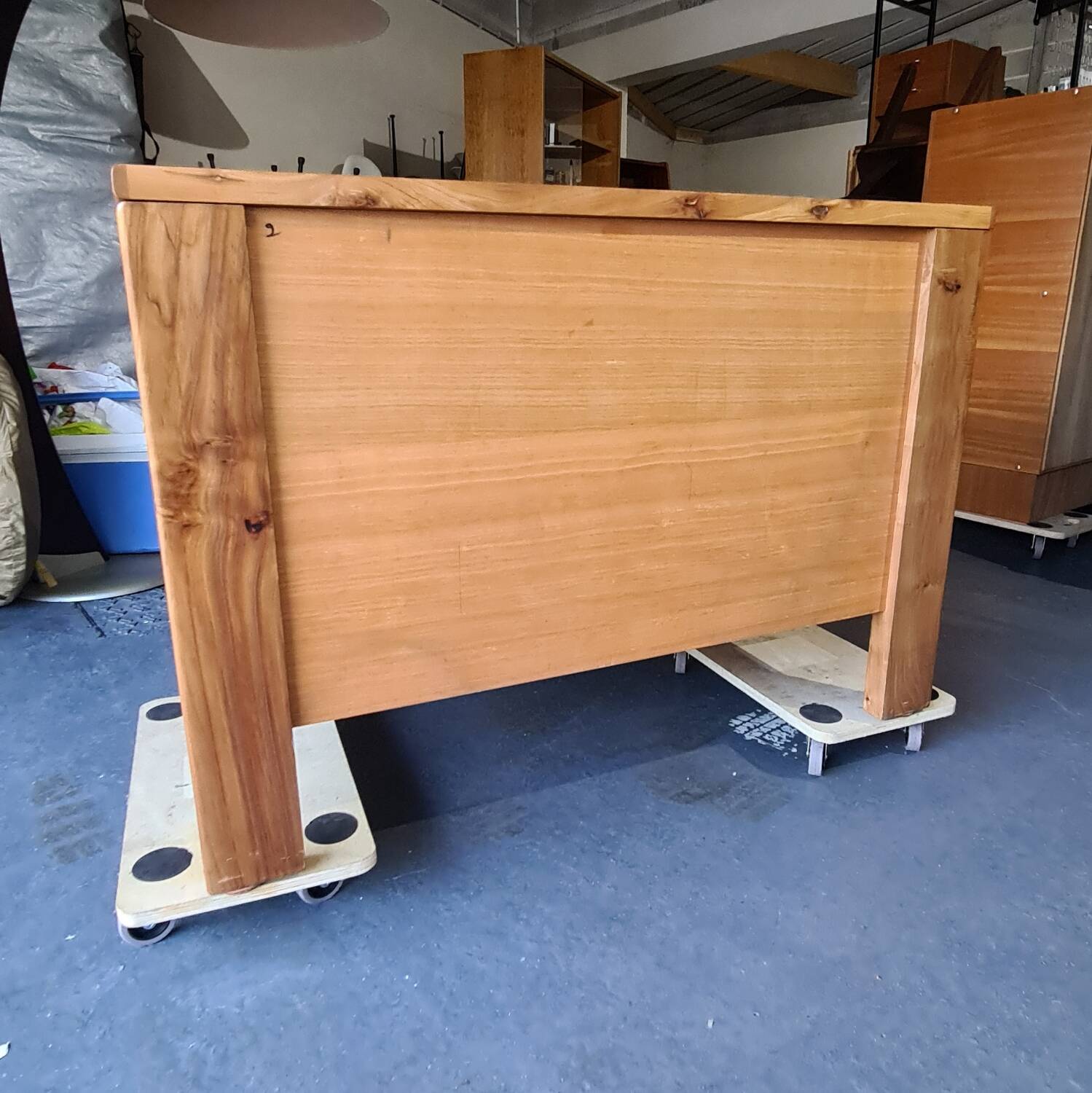 Vintage regain solid elm chest of drawers