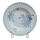 Assiette creuse ancienne Sarreguemines modèle Flore