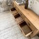Pine craft cabinet with drawers