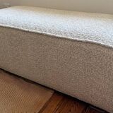 sofa, armchair and pouf