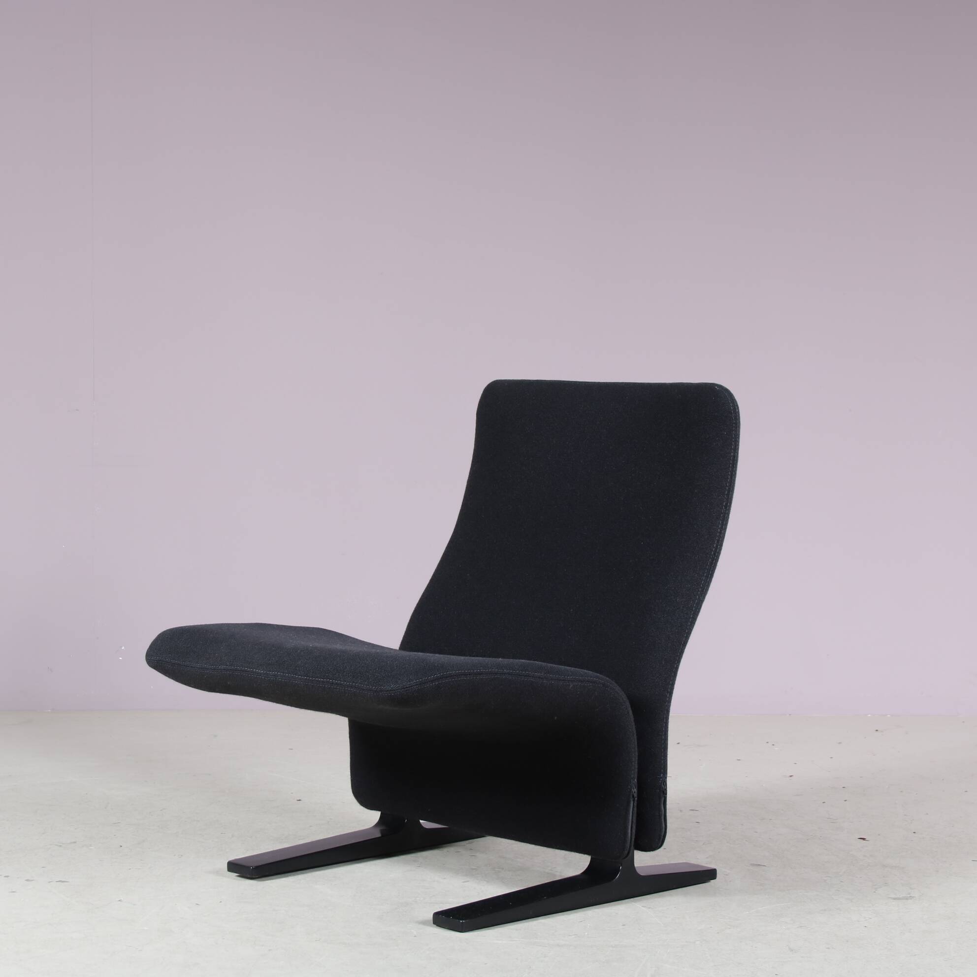 1970s “Concorde” Lowback chair by Pierre Paulin for Artifort, Netherlands