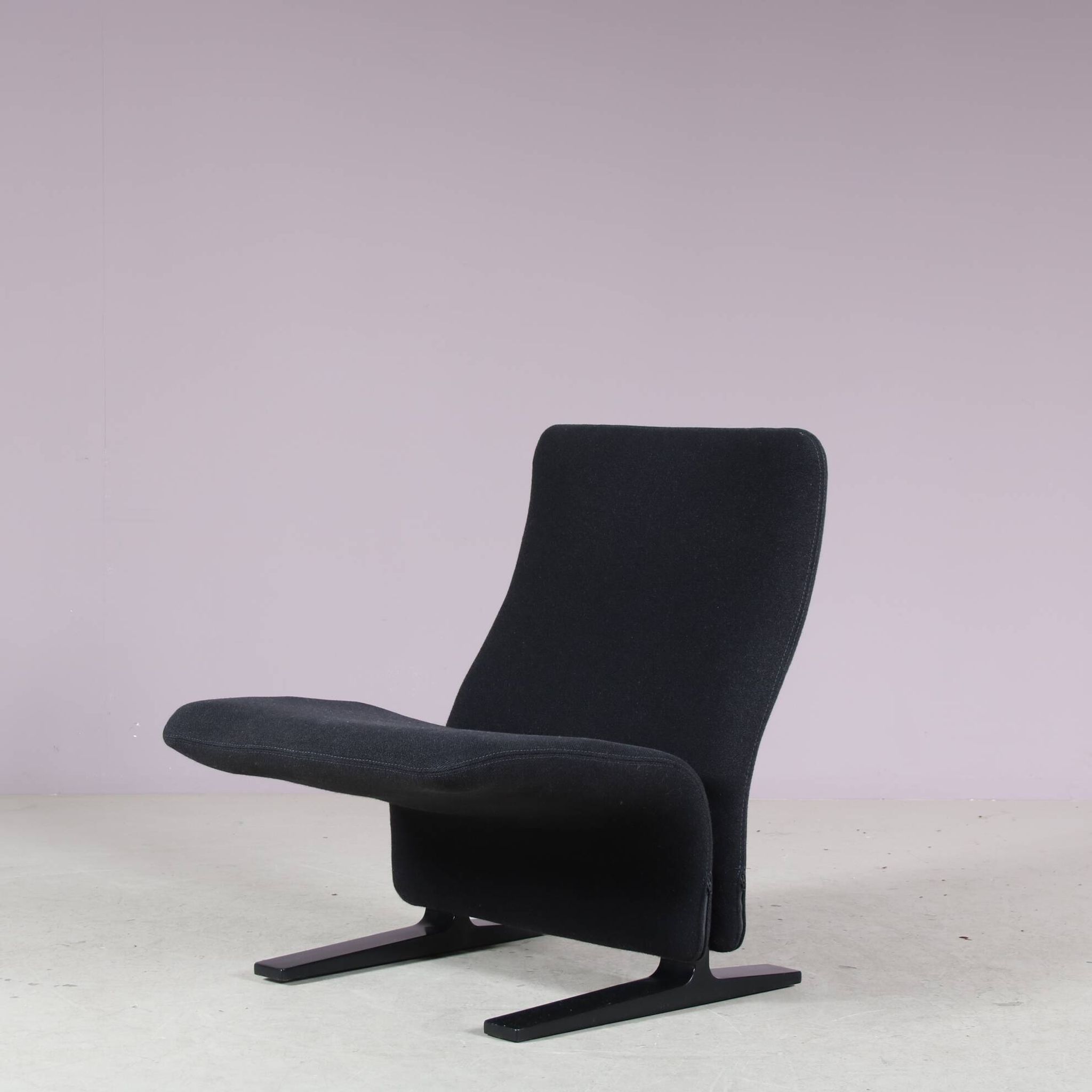 1970s “Concorde” Lowback chair by Pierre Paulin for Artifort, Netherlands