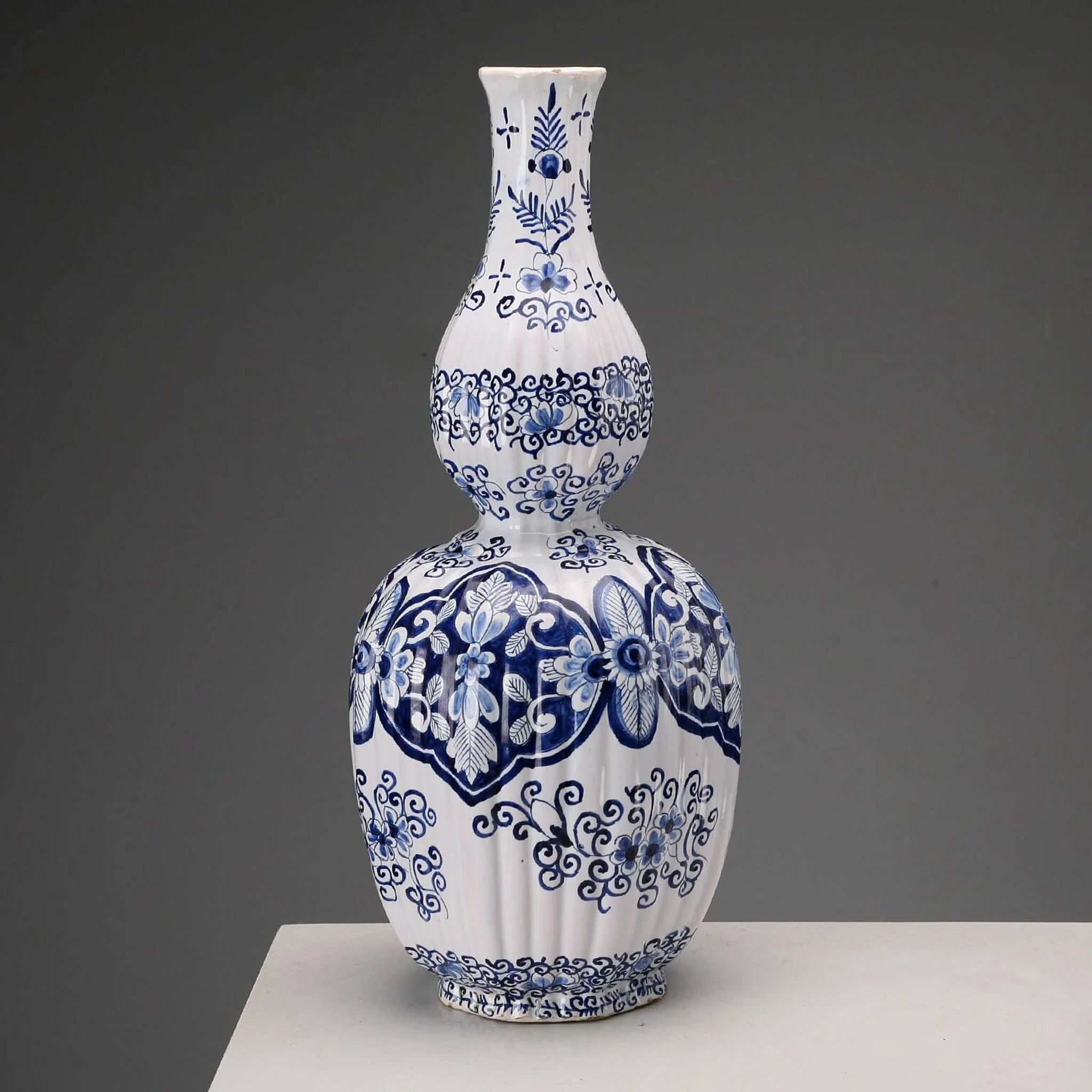 Antique faience vase Aprey, France, 19th century