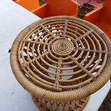 Vintage Rattan Stool "1915"