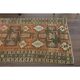 Vintage Turkish Oushak Handmade Wool Cotton Pink Runner Rug 96x242