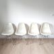 Vintage set of 4 fiberglass dining chairs by Eames – Herman Miller