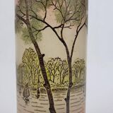 Legras Enameled Glass Vase, 1900s