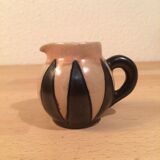 Miniature pitcher signed Odetta in Quimper, art deco ceramics