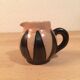 Miniature pitcher signed Odetta in Quimper, art deco ceramics
