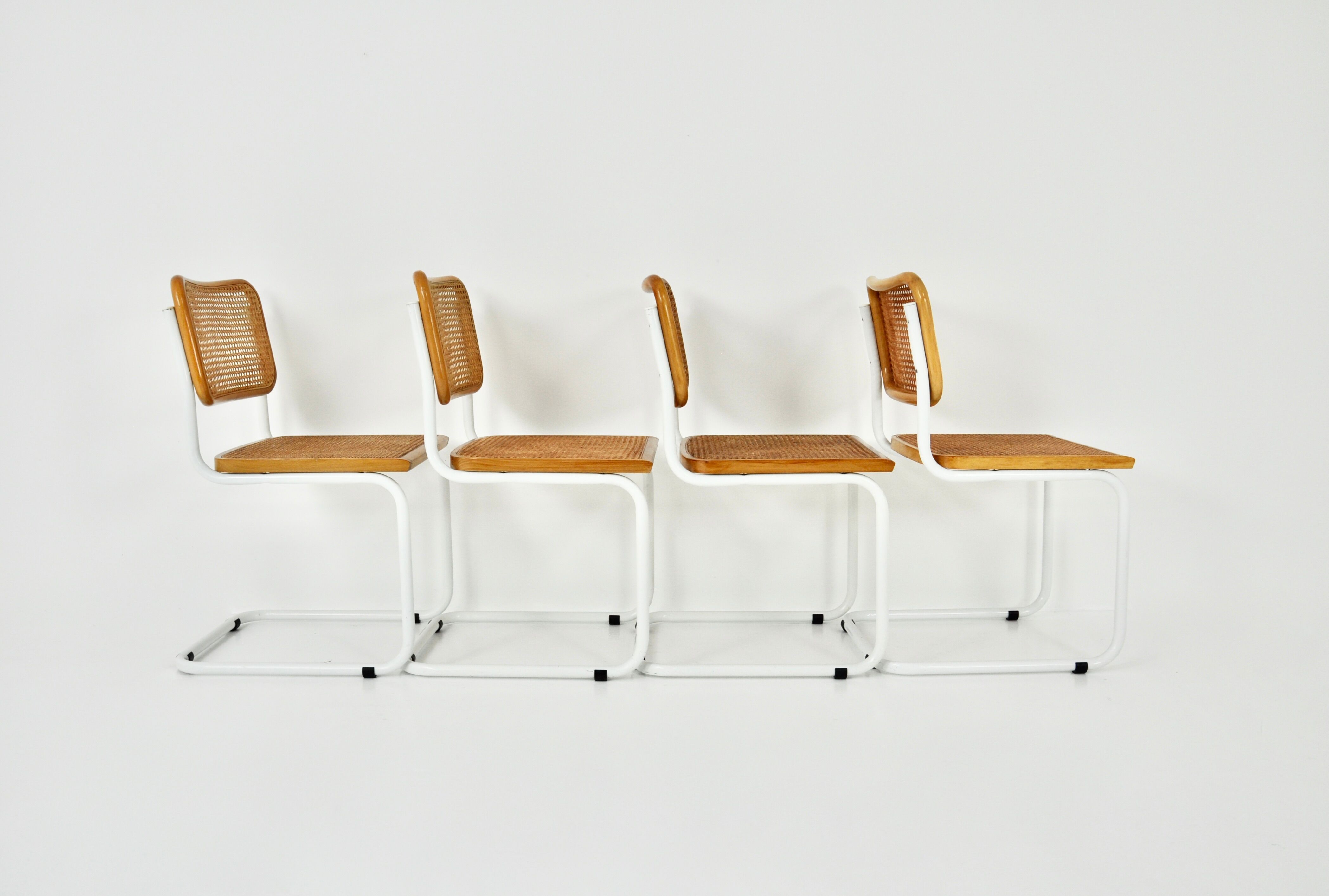 B32 Chairs by Marcel Breuer, set of 4