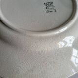 Plat rond en faïence Moulin des Loups & Hamage modèle Lucien