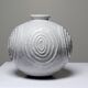 Small porcelain ball vase, Art Deco style, 1935