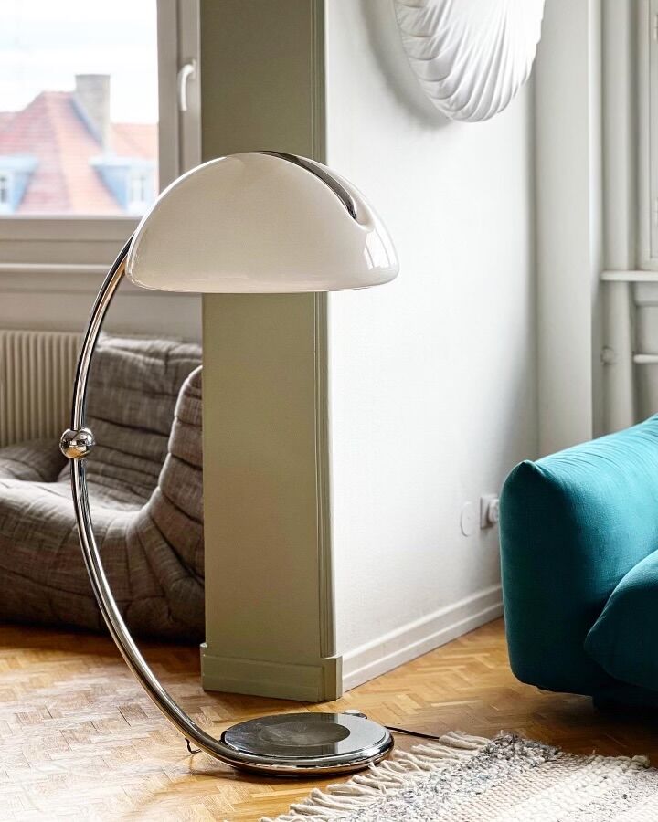 Serpente Floor Lamp Elio Martinelli