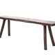 Banc bois brutaliste vintage, banc de ferme, hall d'entrée, décoration intérieur
