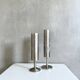 Set of 2 vases Brutalist, Mid Century Vase, Mid Century Modern, cylinder vase