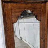 Large wooden mirror