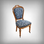 Paire de chaises en chêne, style Louis-Philippe, milieu XXème