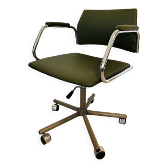 Fully Restored Kovona Office Chair K-380, Czechoslovakia 1980’s