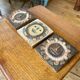 Set of 3 ceramic plates by Les Argonautes, Vallauris, circa 1960