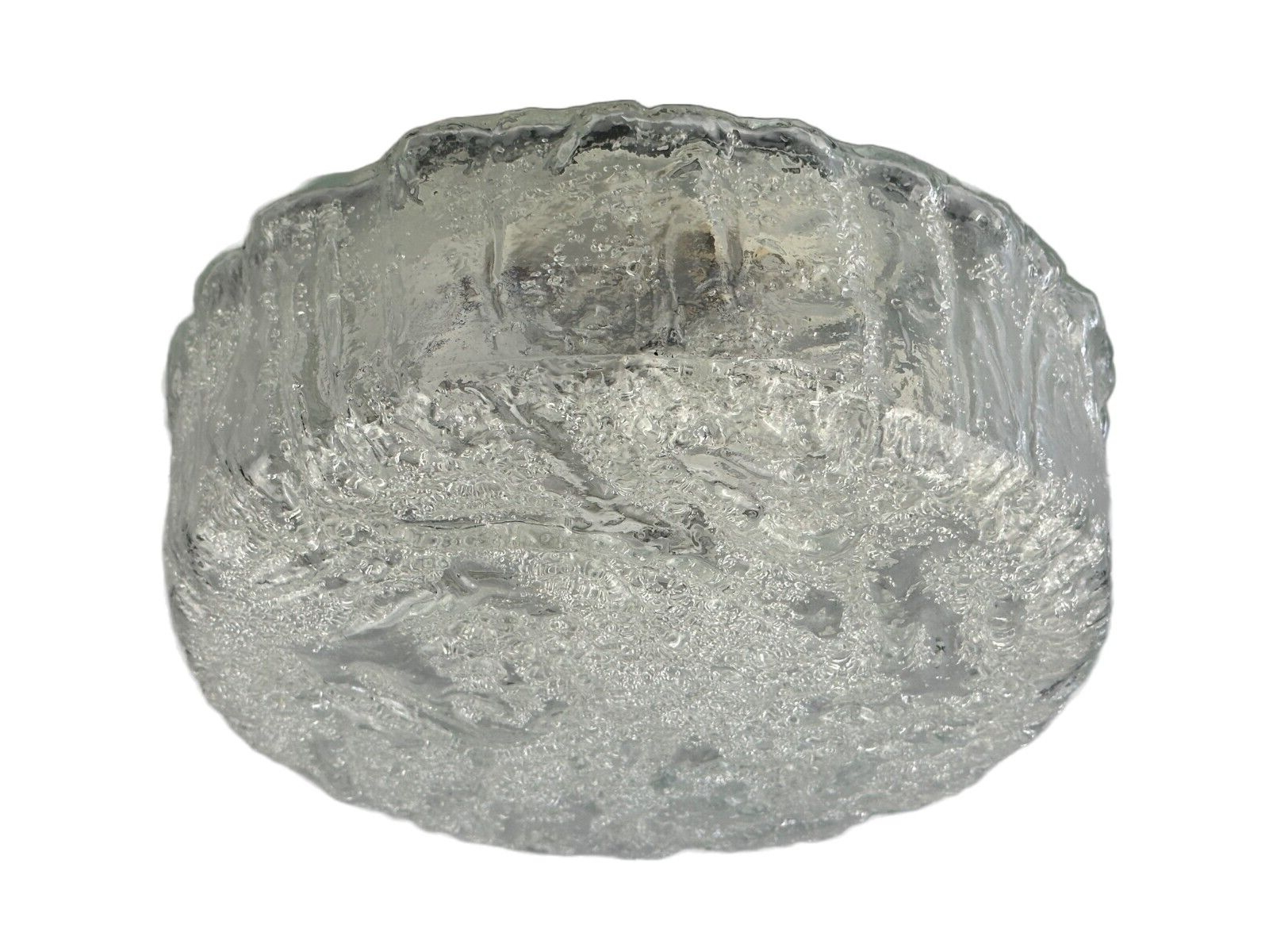 60s 70s ceiling lamp Glashütte Limburg Germany Plafoniere Space Age