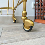 Serving Range vintage vinyl brass and glass