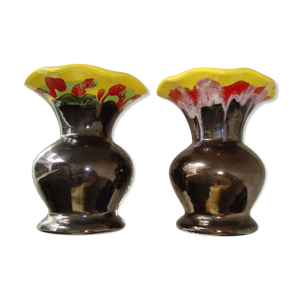 paire vases céramique