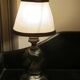 Petite lampe en cristal, art déco