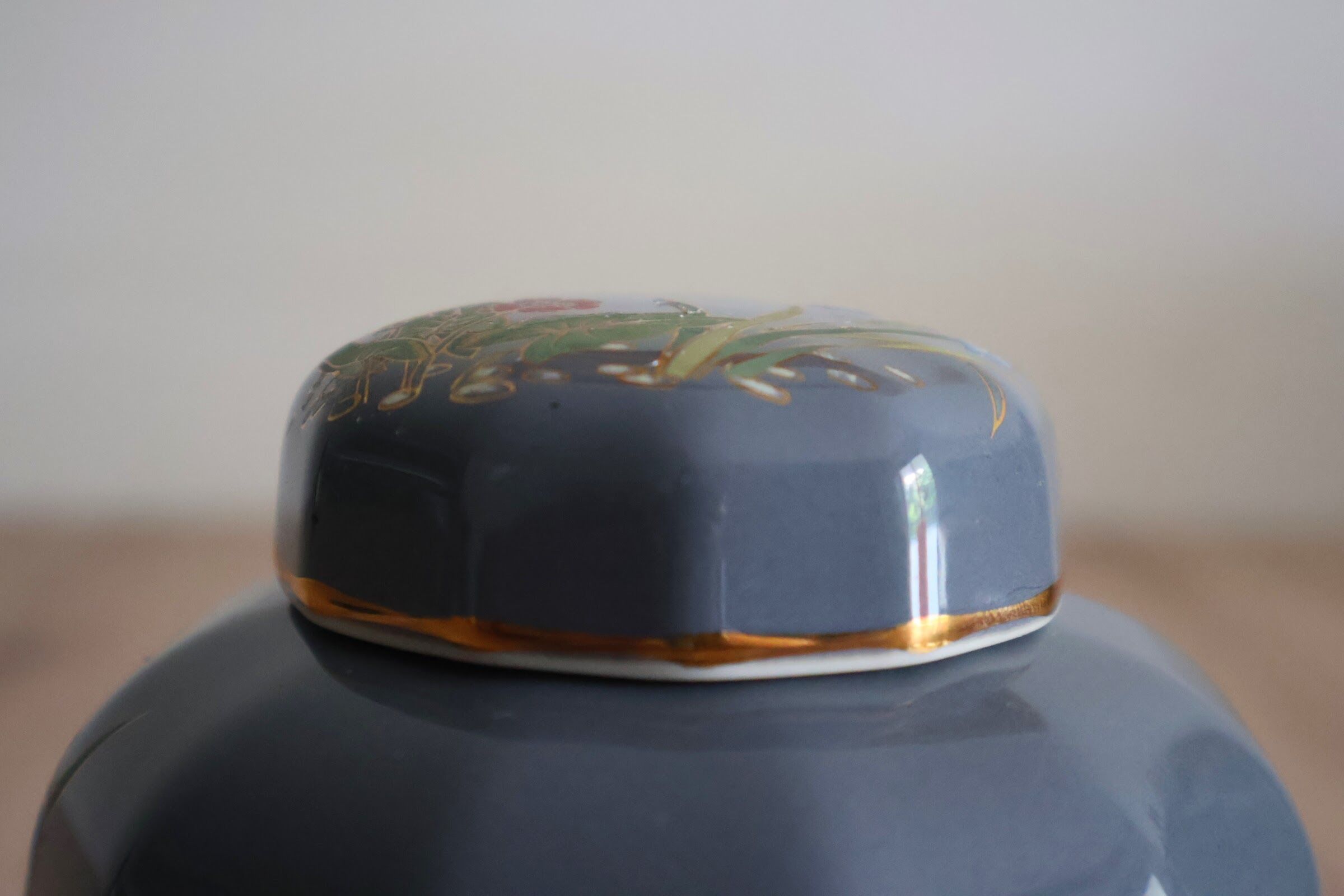 Japanese porcelain tea or ginger pot