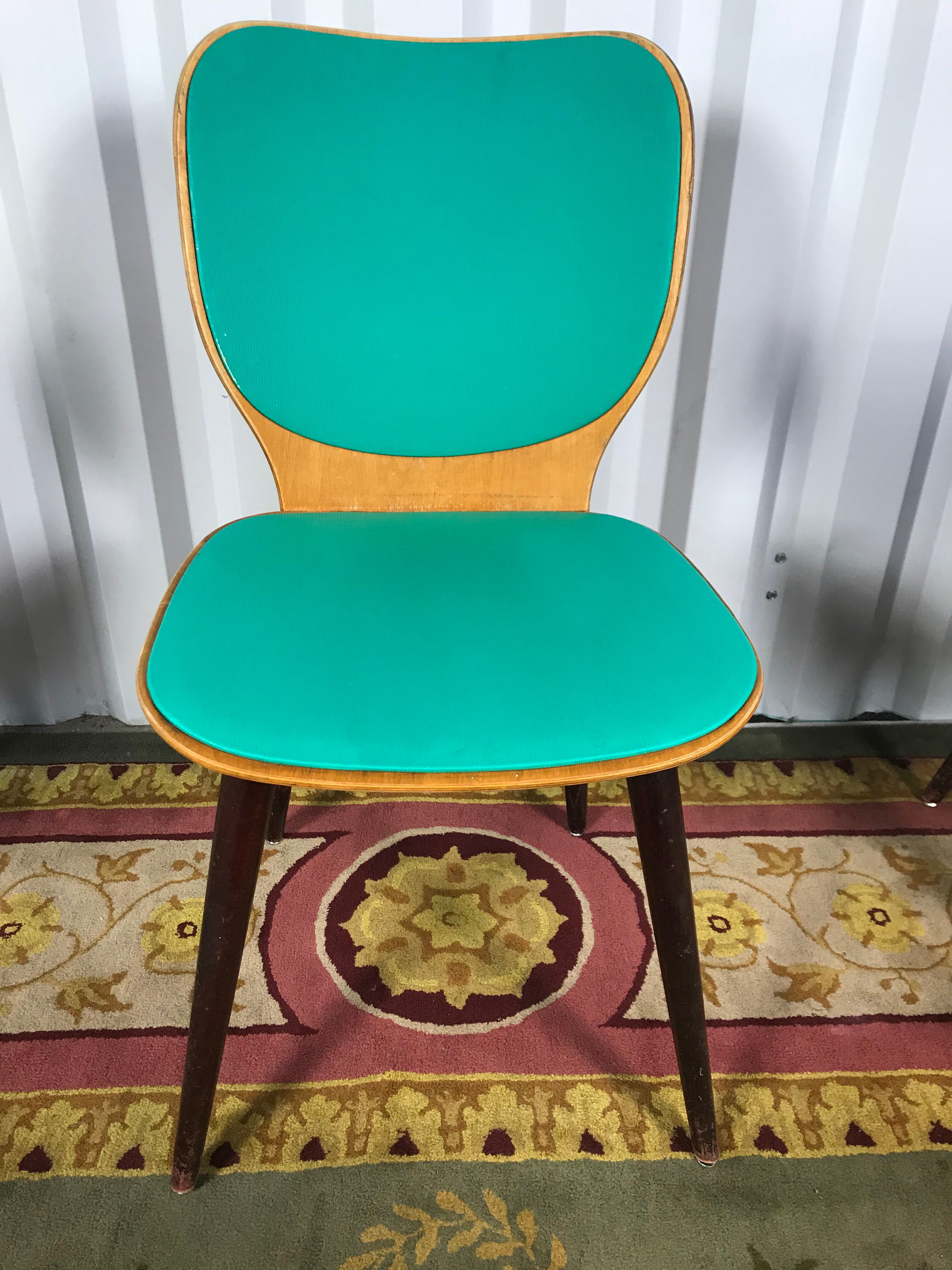 4 Baumann 1950 Max Bill chairs